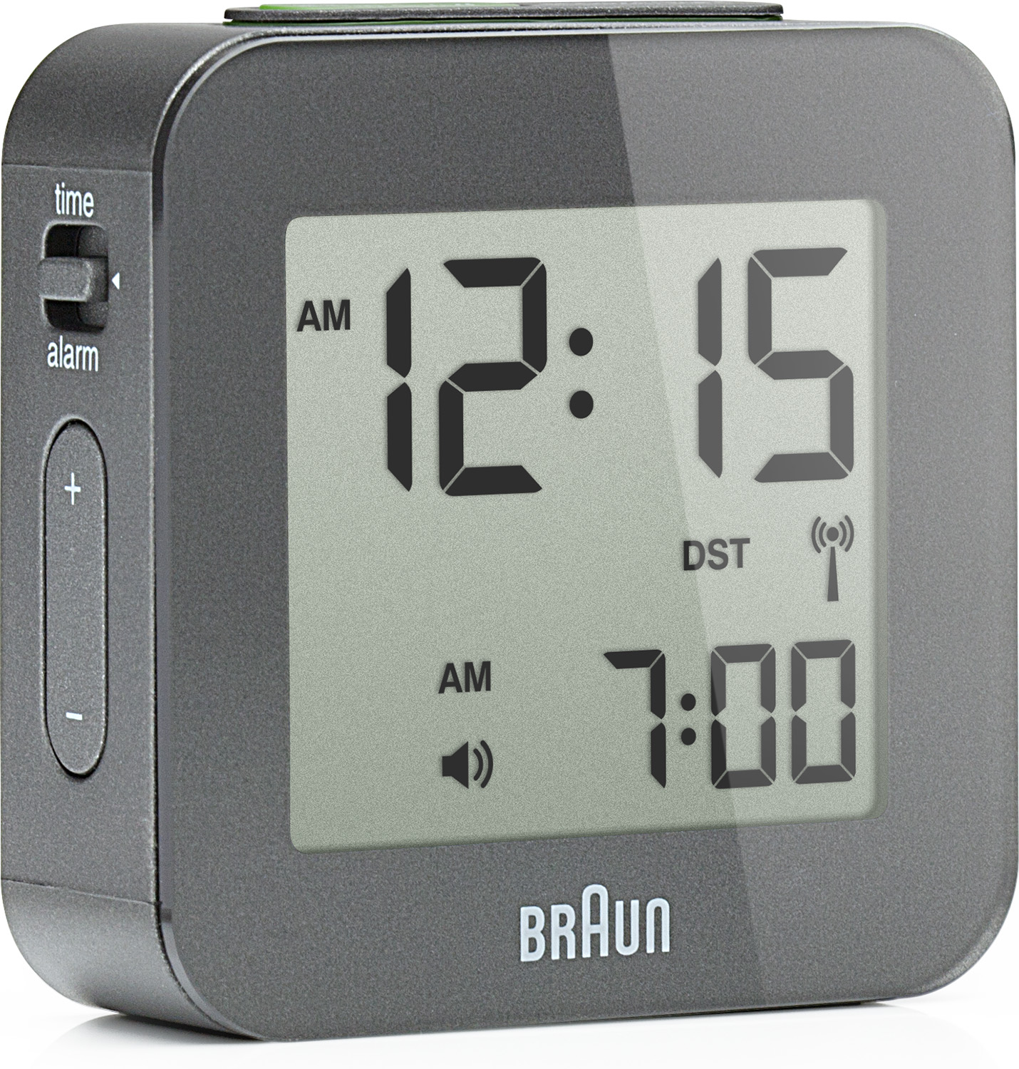 Kiezen Bacteriën Horzel Braun Digital Clock - BNC008GY-RC - Mobach Design